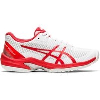 [BRM1965739] 아식스 코트 스피드 FF 테니스화 우먼스 1042A080105 (WHITE/RED)  Asics Court Speed Women&#039;s Tennis Shoe