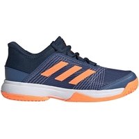 [BRM1987768] 아디다스 아디제로 클럽 주니어 테니스화 키즈 Youth FX1482 (BLUE/ORANGE)  Adidas Adizero Club Junior Tennis Shoe