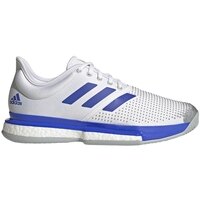 [BRM2025054] 아디다스 솔코트 Primeblue 테니스화 맨즈 GX9002 (WHITE/SONICINK)  Adidas SoleCourt Men&#039;s Tennis Shoe