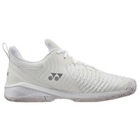 [BRM2157722] 요넥스 Sonicage 3 테니스화 우먼스 STS3LWSI (WHITE/SILVER)  Yonex Women&#039;s Tennis Shoe