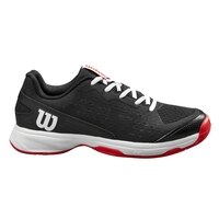 [BRM2185331] 윌슨 러시 프로 주니어 테니스화 키즈 Youth WRS333010 (BLACK/RED)  Wilson Rush Pro Junior Tennis Shoe
