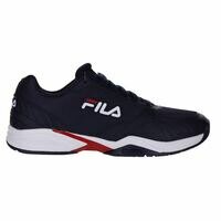 [BRM2085616] 필라 발리 존 Pickleball 슈즈 맨즈 1PM00594-422 테니스화 (Navy/Red/White)  Fila Volley Zone Mens Shoe