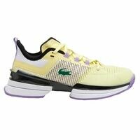 [BRM2109403] 라코스테 AG-LT 21 울트라 클레이 테니스화 우먼스 44SFA0091-AAI (White/Light Yellow)  Lacoste Ultra Clay Womens Tennis Shoe