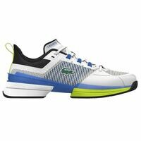 [BRM2116096] 라코스테 AG-LT 21 울트라 클레이 테니스화 맨즈 44SMA0128-080 (White/Blue)  Lacoste Ultra Clay Mens Tennis Shoe