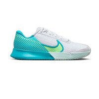 우먼스 나이키 줌 베이퍼 프로 2 HC  White/Teal DR6192 103 테니스화  Women&#039;s Nike Zoom Vapor Pro